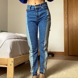 Tommy Hilfiger Izzy Two Toned High Waisted Jeans